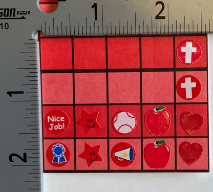 SHAPES ETC. Horizontal Chart - Set of 12