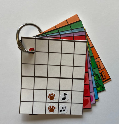 SHAPES ETC. Horizontal Chart Set - Set of 10
