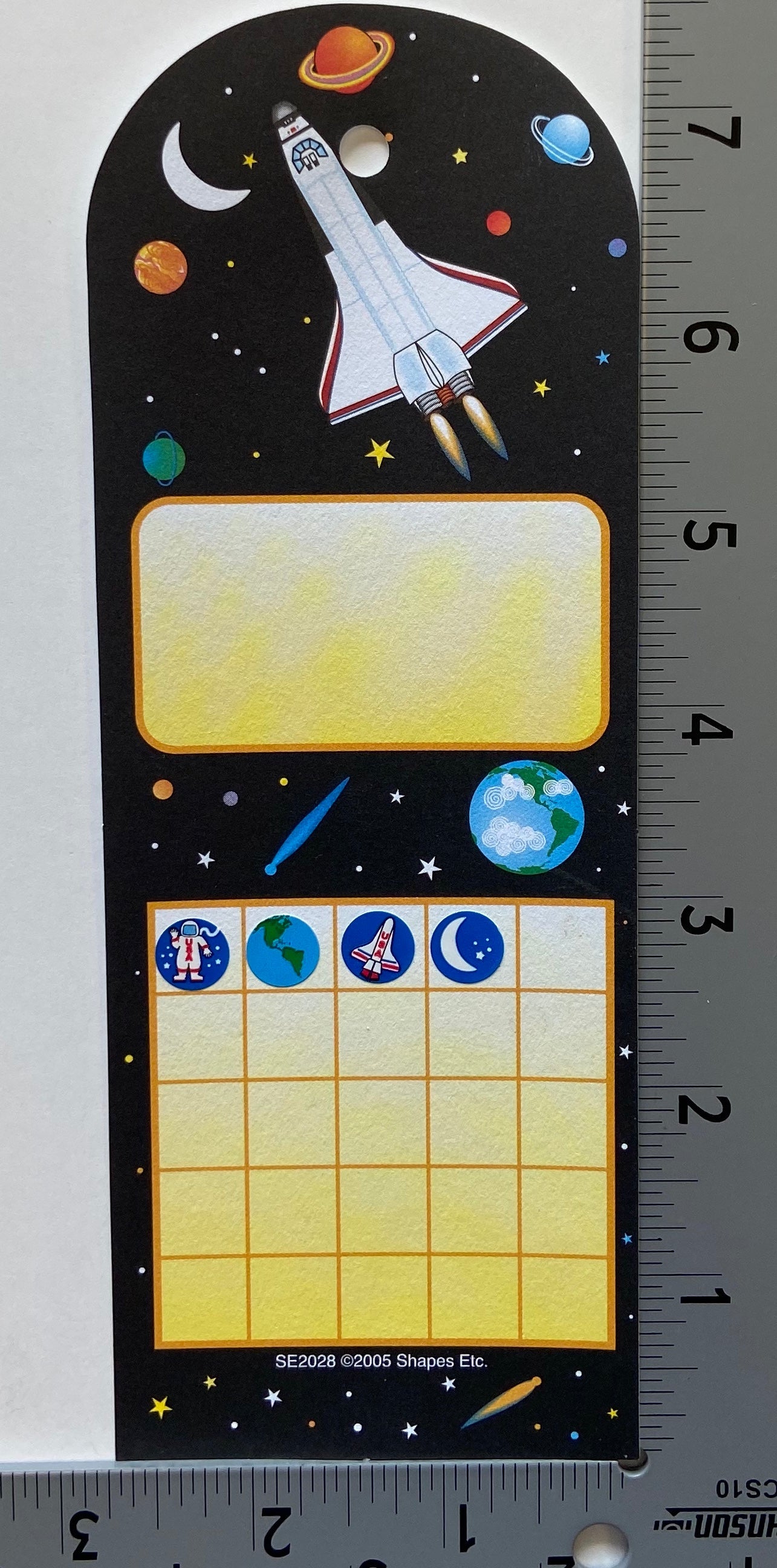 SHAPES ETC. Incentive Sticker Set - Space