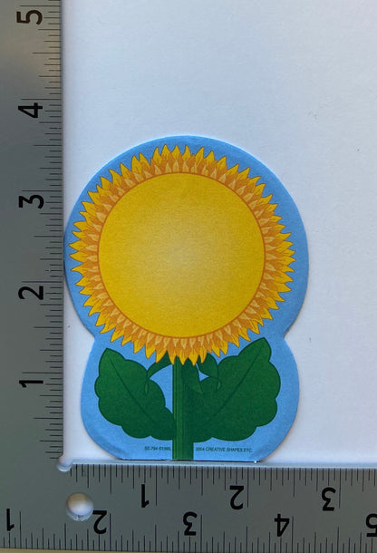SHAPES ETC. Mini Notepad - Sunflower