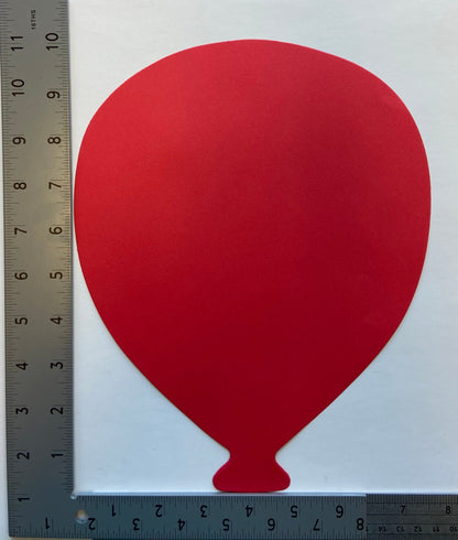 SHAPES ETC. Super Cut-Outs - Single Color Balloon