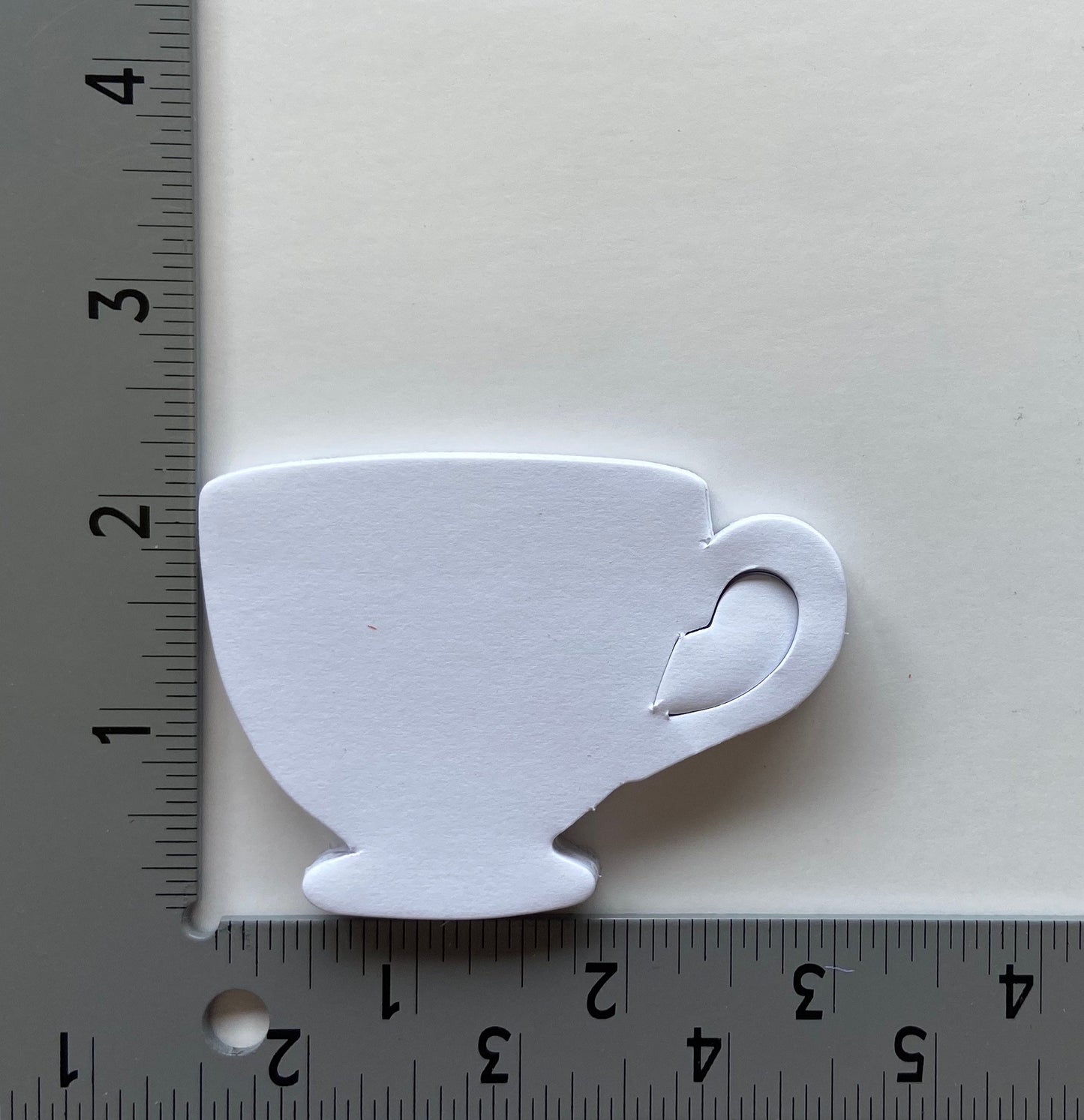 SHAPES ETC. Sticky Shape Notepad - Tea Cup
