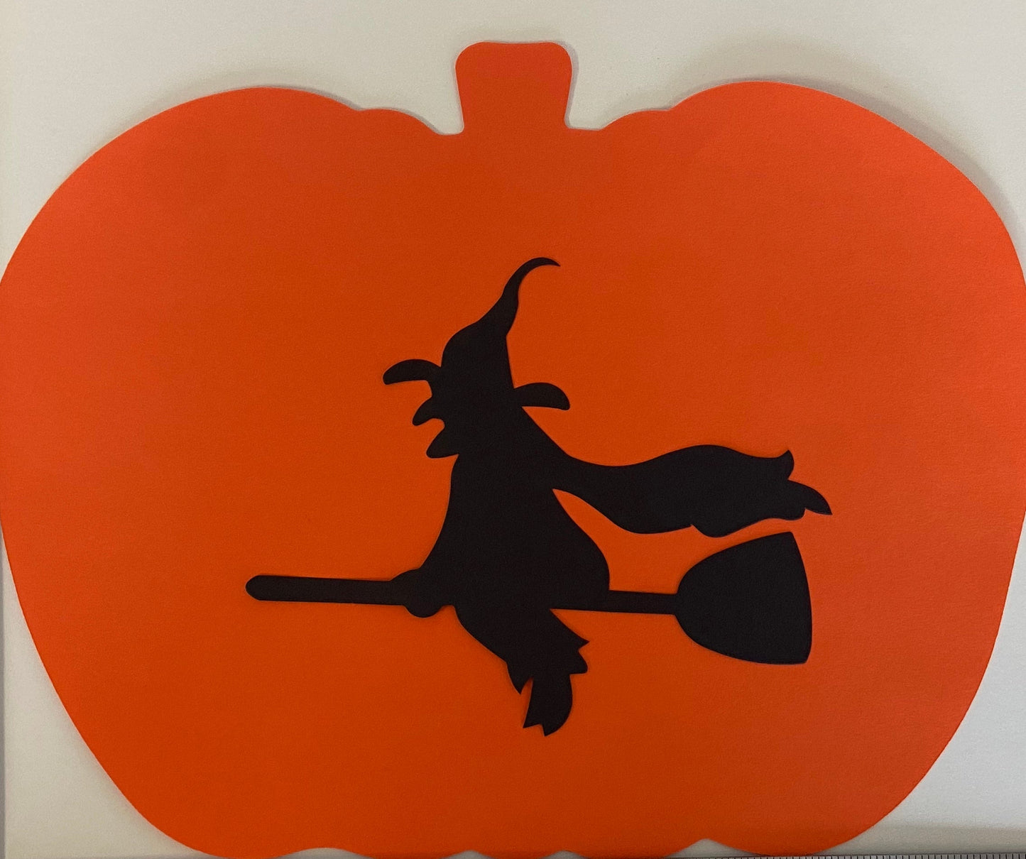 SHAPES ETC. Large Single Color Cut-Out - Witch