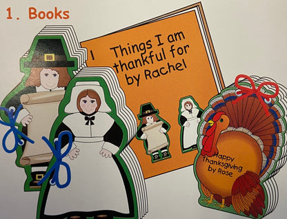SHAPES ETC. Mini Notepad Set - Thanksgiving