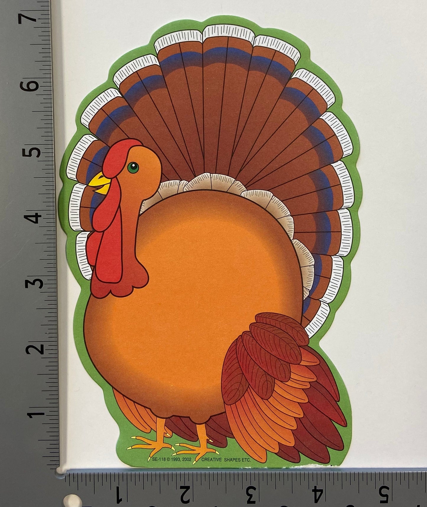 SHAPES ETC. Large Notepad Set - Thanksgiving
