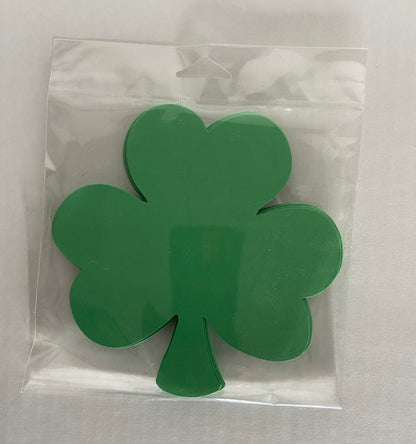 SHAPES ETC.  Shamrock Single Color Creative Cut-Outs- 5.5in