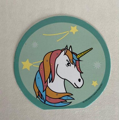 SHAPES ETC.  Large Cardstock Accents - Unicorn