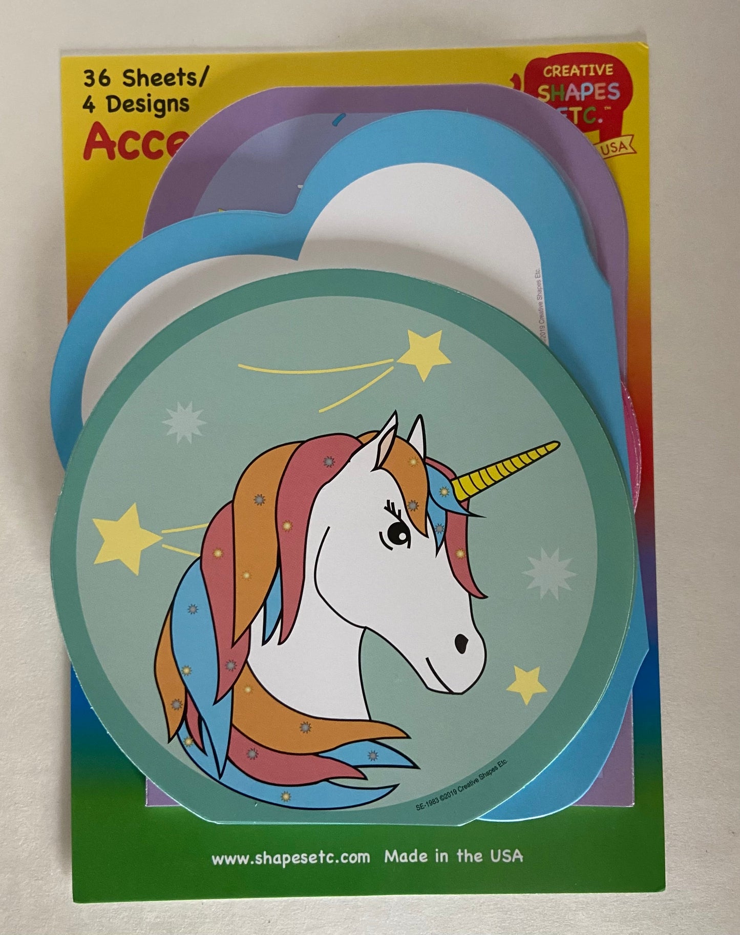 SHAPES ETC. Large Cardstock Accents - Sweetheart's Day Variety Pack