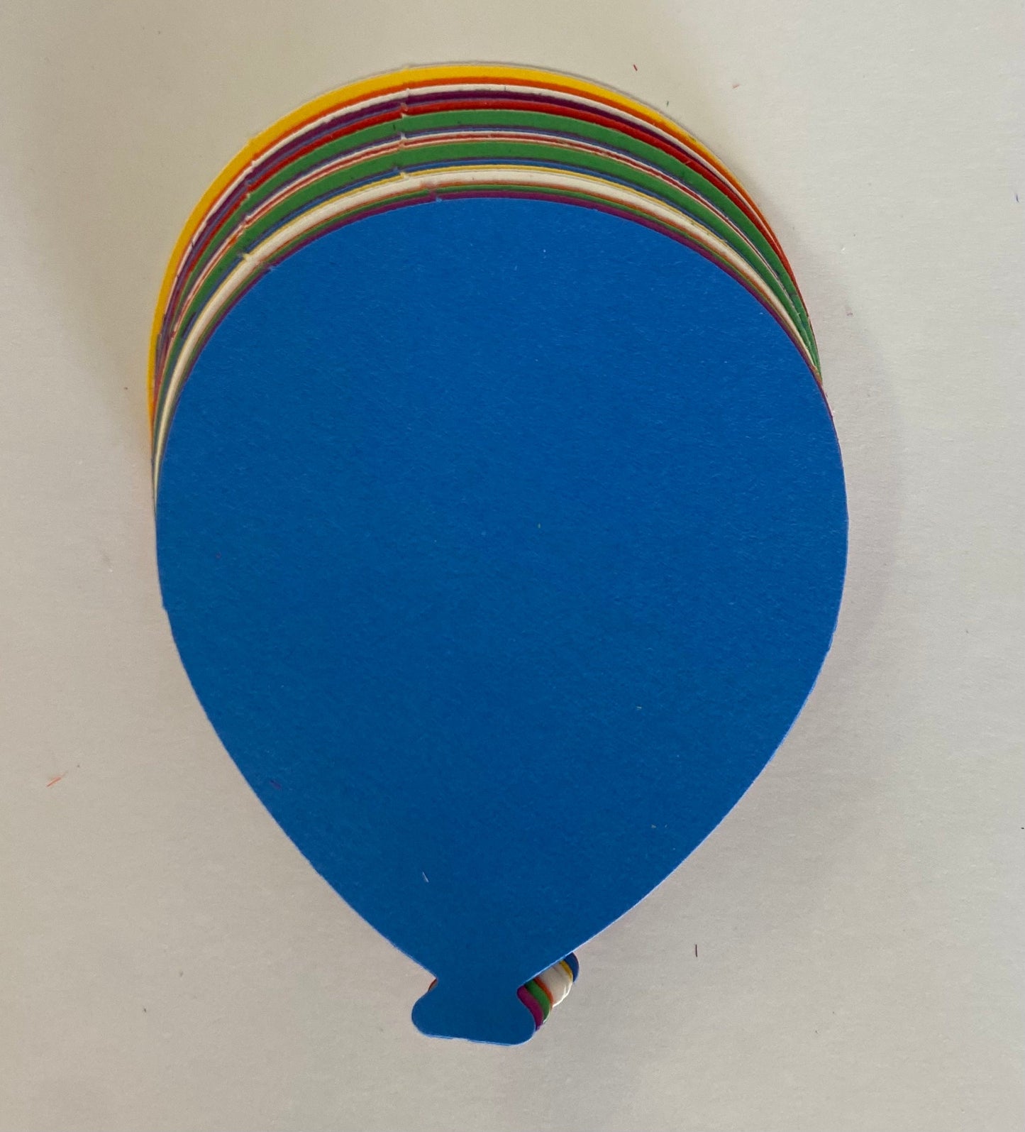 SHAPES ETC. Balloon Assorted Color Creative Cut-Outs- 3"