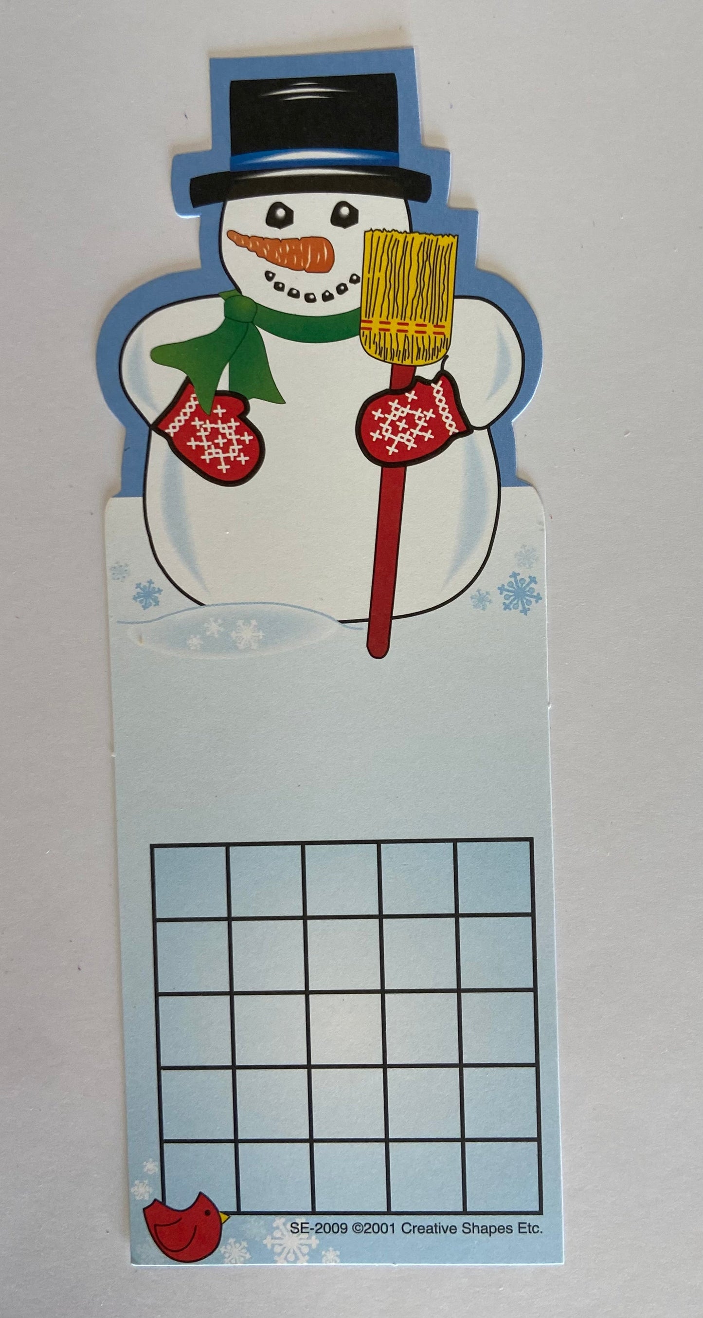 SHAPES ETC. Incentive Sticker Set - Snowman