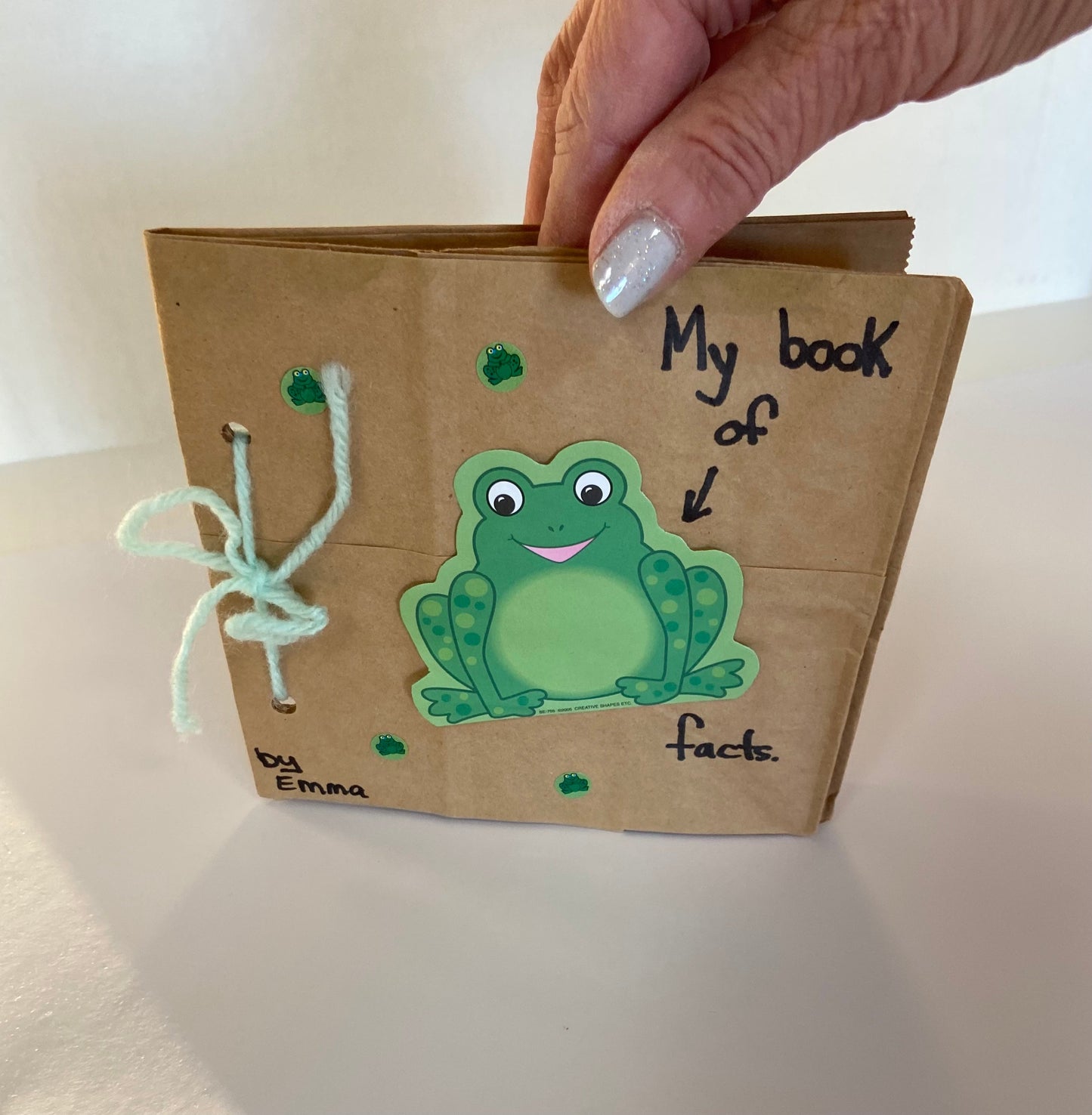SHAPES ETC. Mini Notepad - Frog