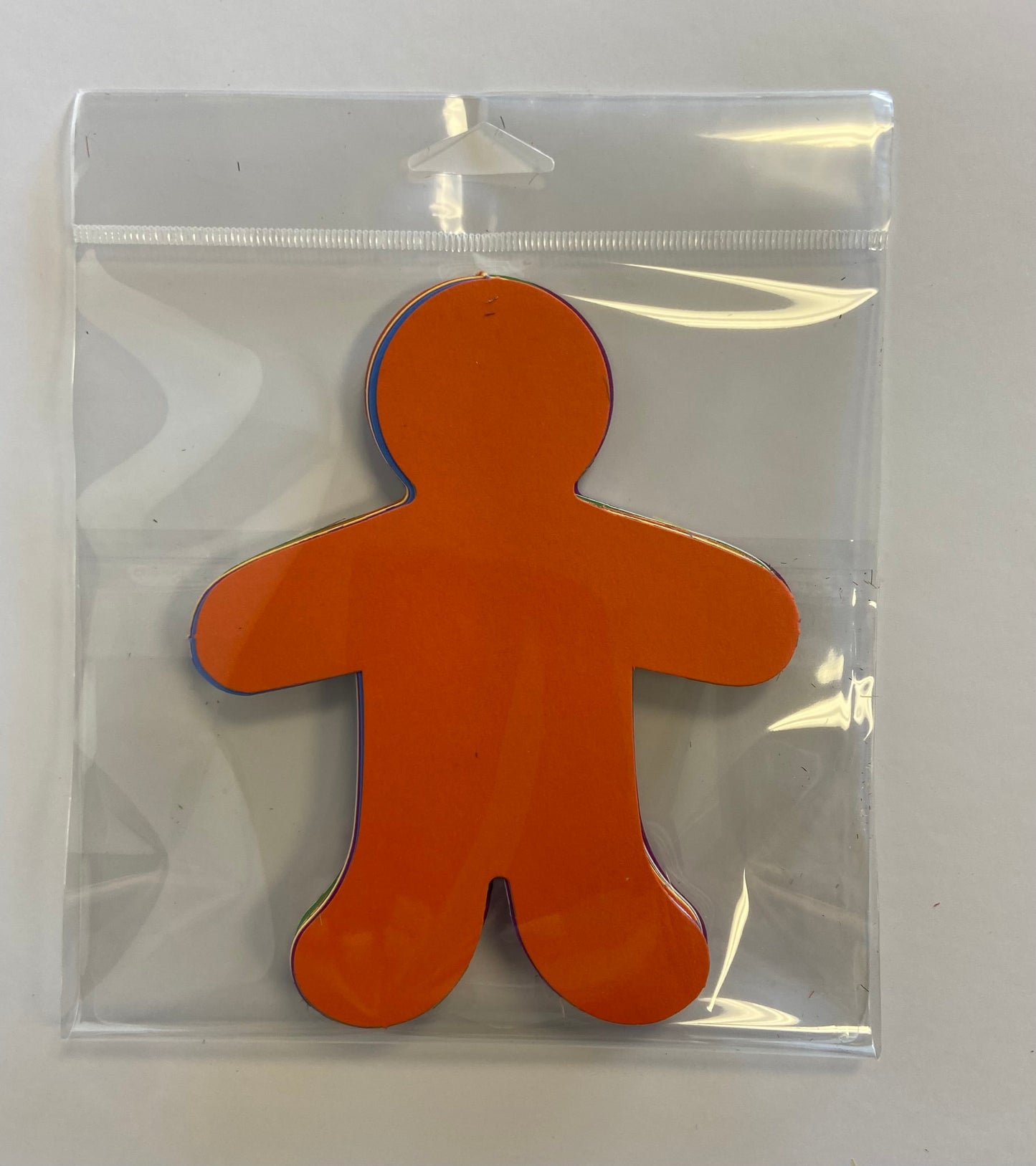 SHAPES ETC. Person Large Assorted Color Creative Cut-Outs- 5.5"
