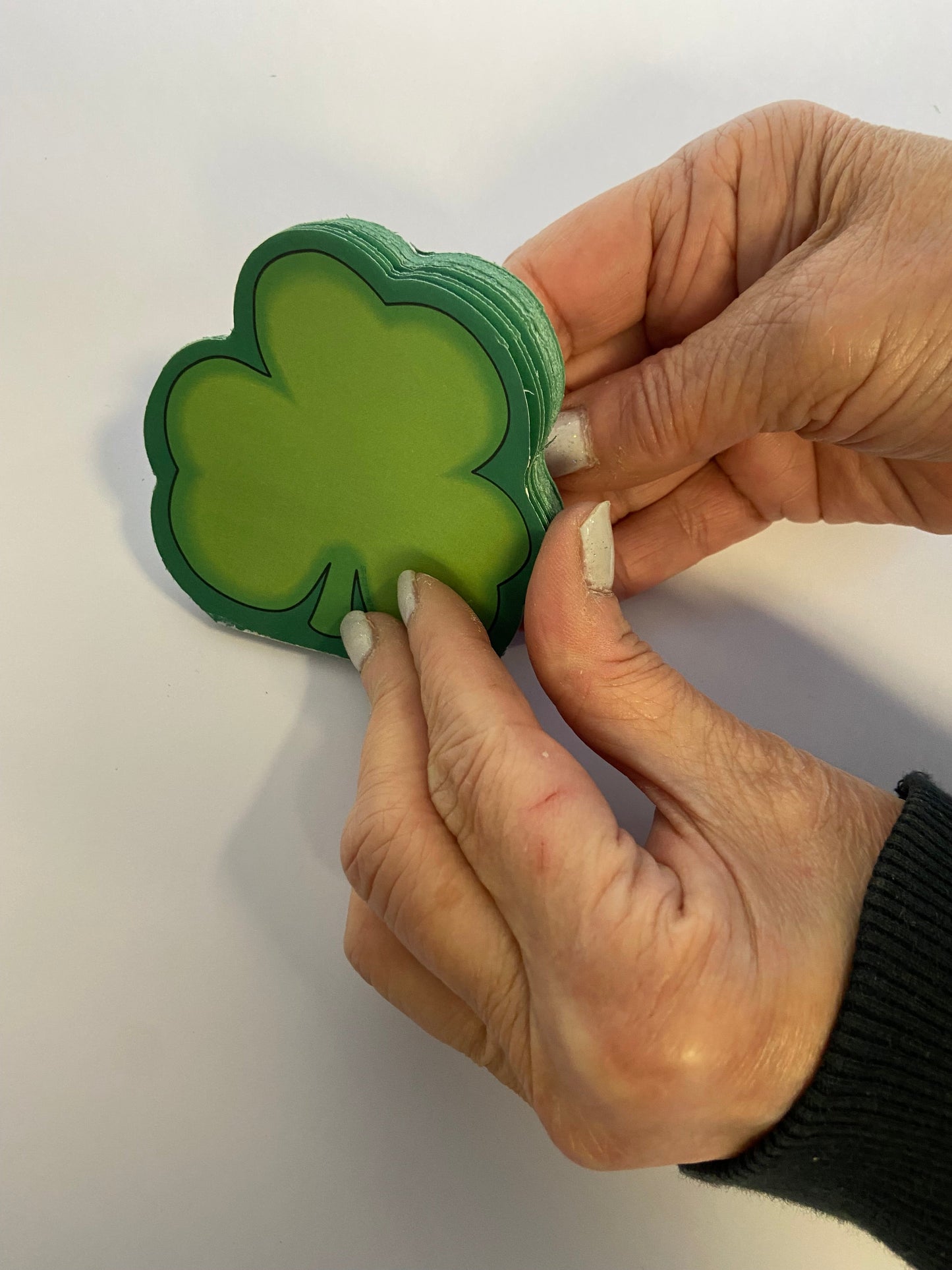 SHAPES ETC. Mini Notepad - Shamrock