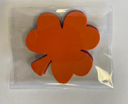 SHAPES ETC. Shamrock Assorted Color Creative Cut-Outs- 3"
