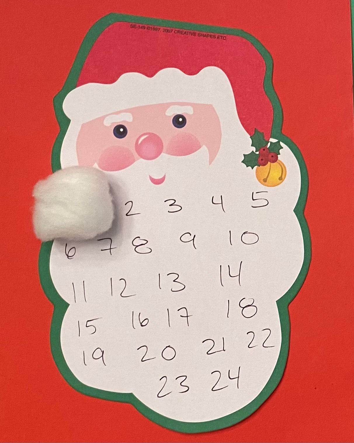 SHAPES ETC. Large Notepad Set - December
