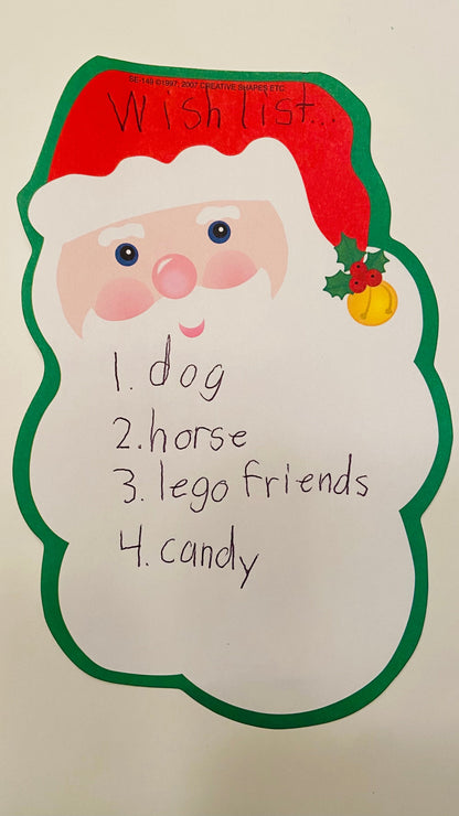 SHAPES ETC. Large Notepad Set - December