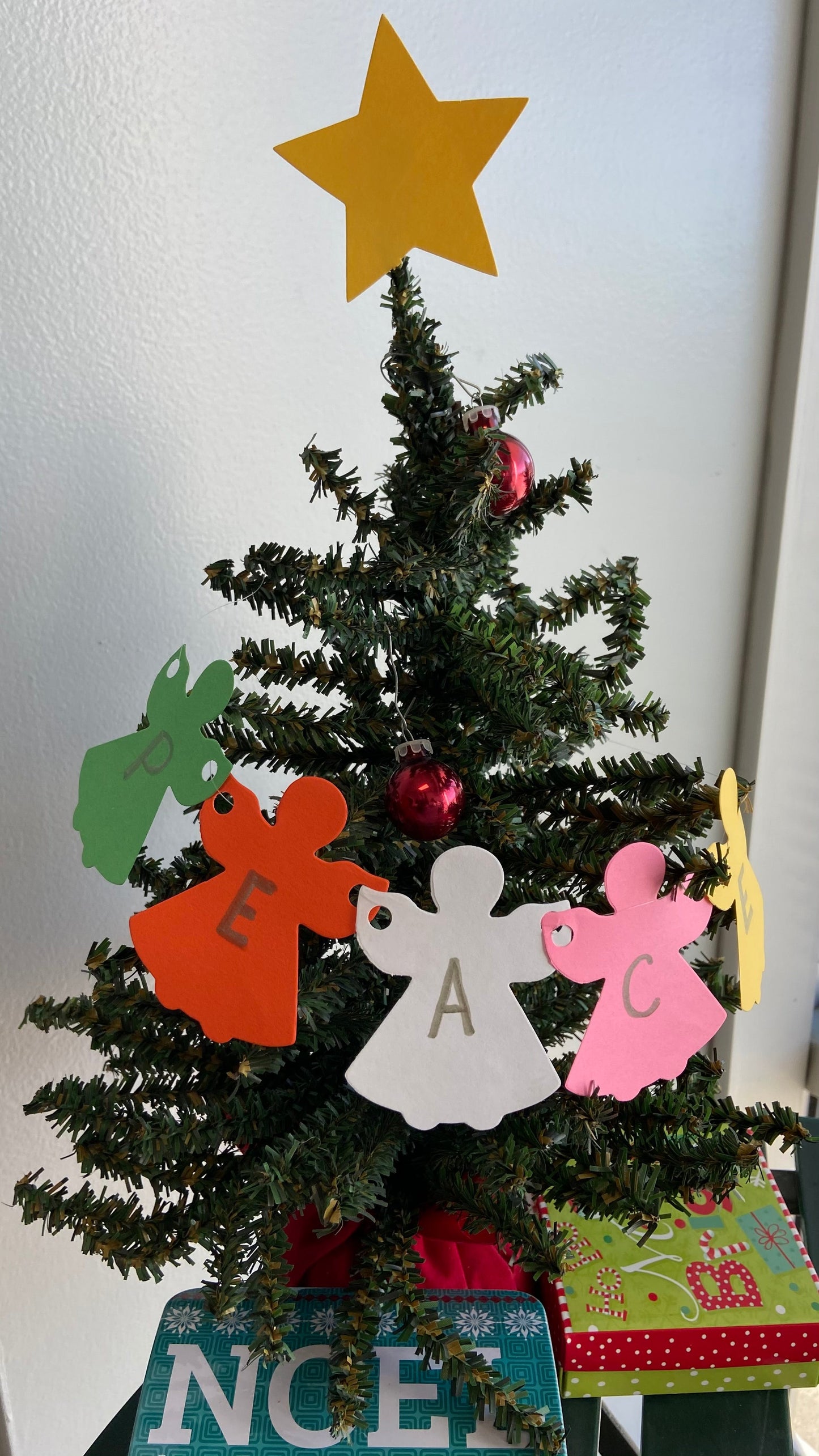 SHAPES ETC. Small Single Color Cut-Out - Angel