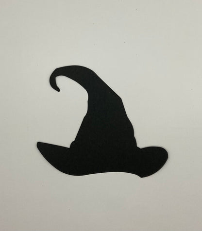 SHAPES ETC. Large Single Color Cut-Out - Witch Hat