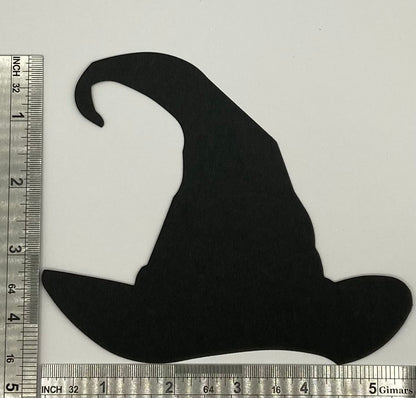 SHAPES ETC. Large Single Color Cut-Out - Witch Hat