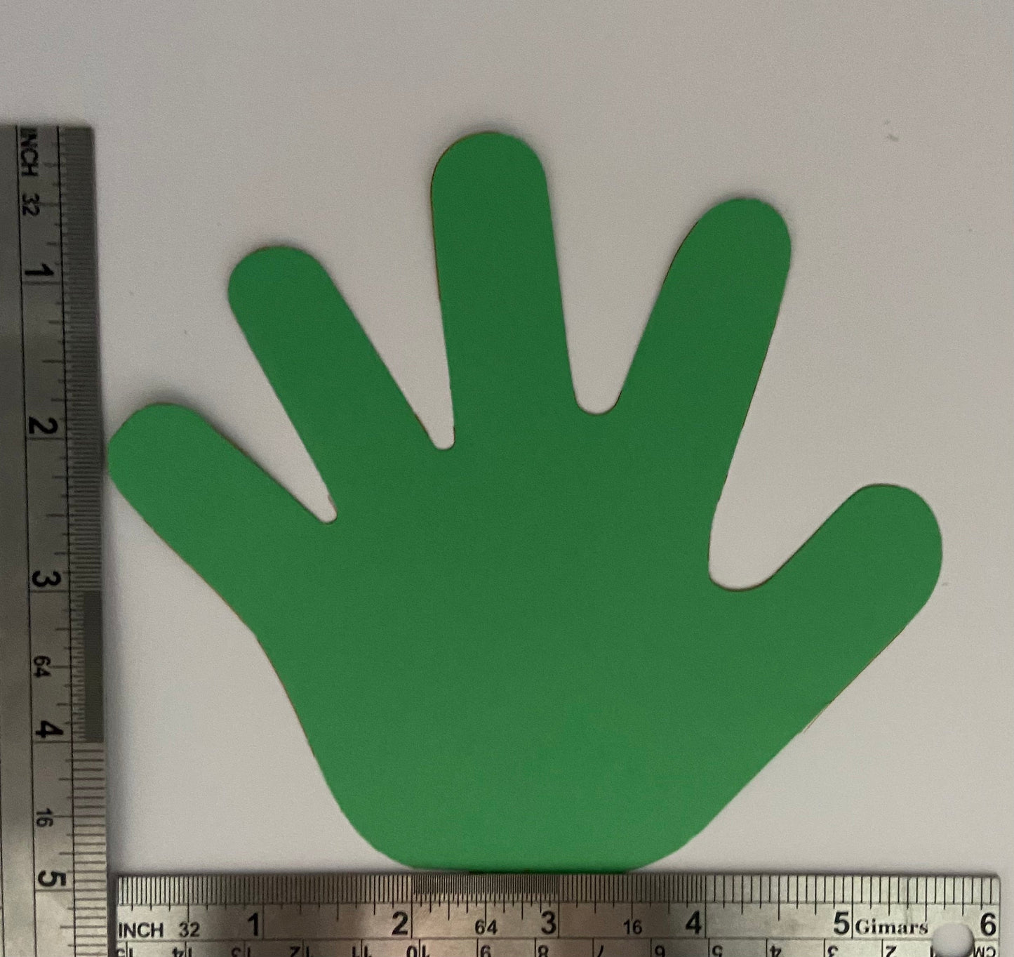 SHAPES ETC. Hand Assorted Color Creative Cut-Outs, 5.5"