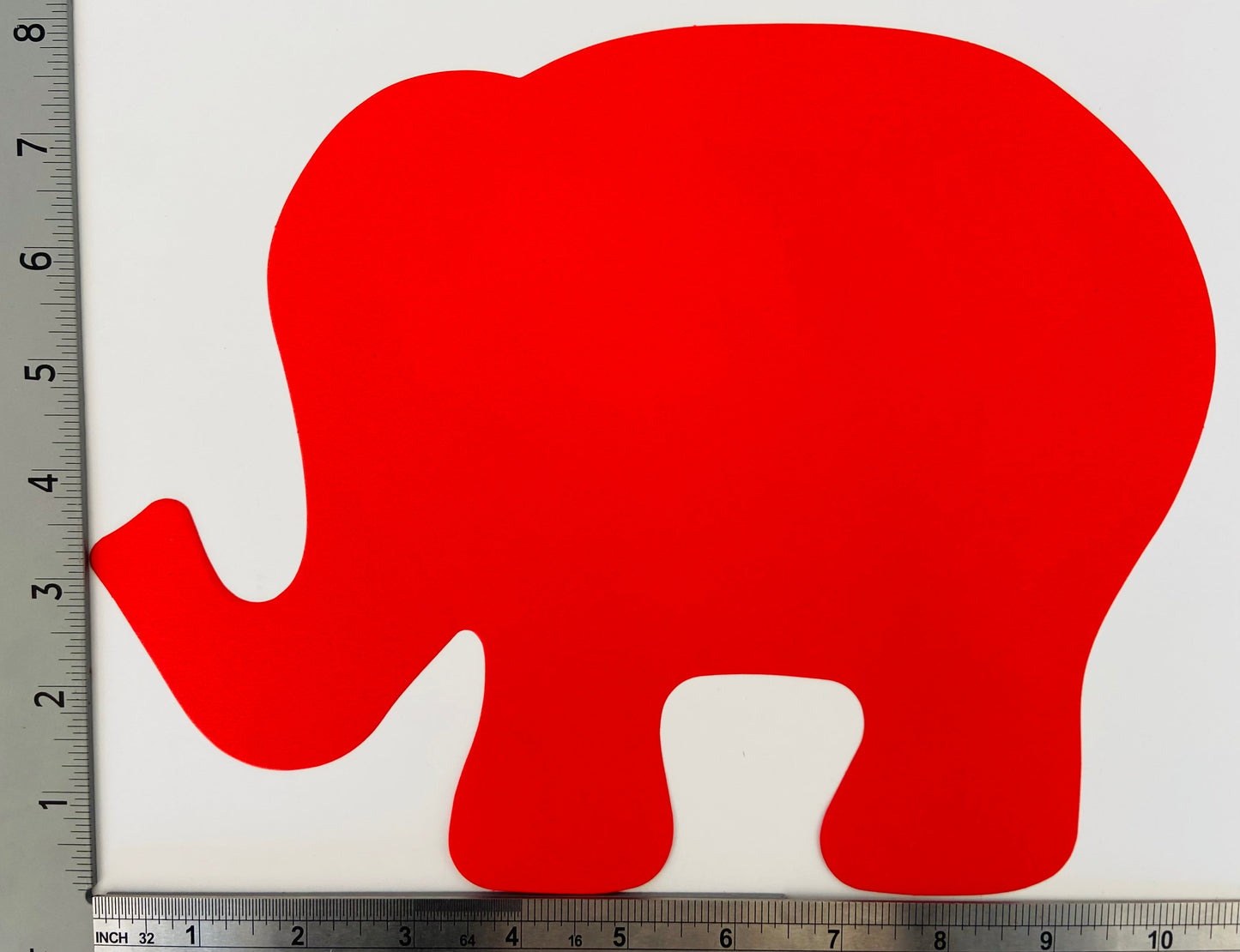 SHAPES ETC. Elephant Assorted Color Super Cut-Outs- 8” x 10”