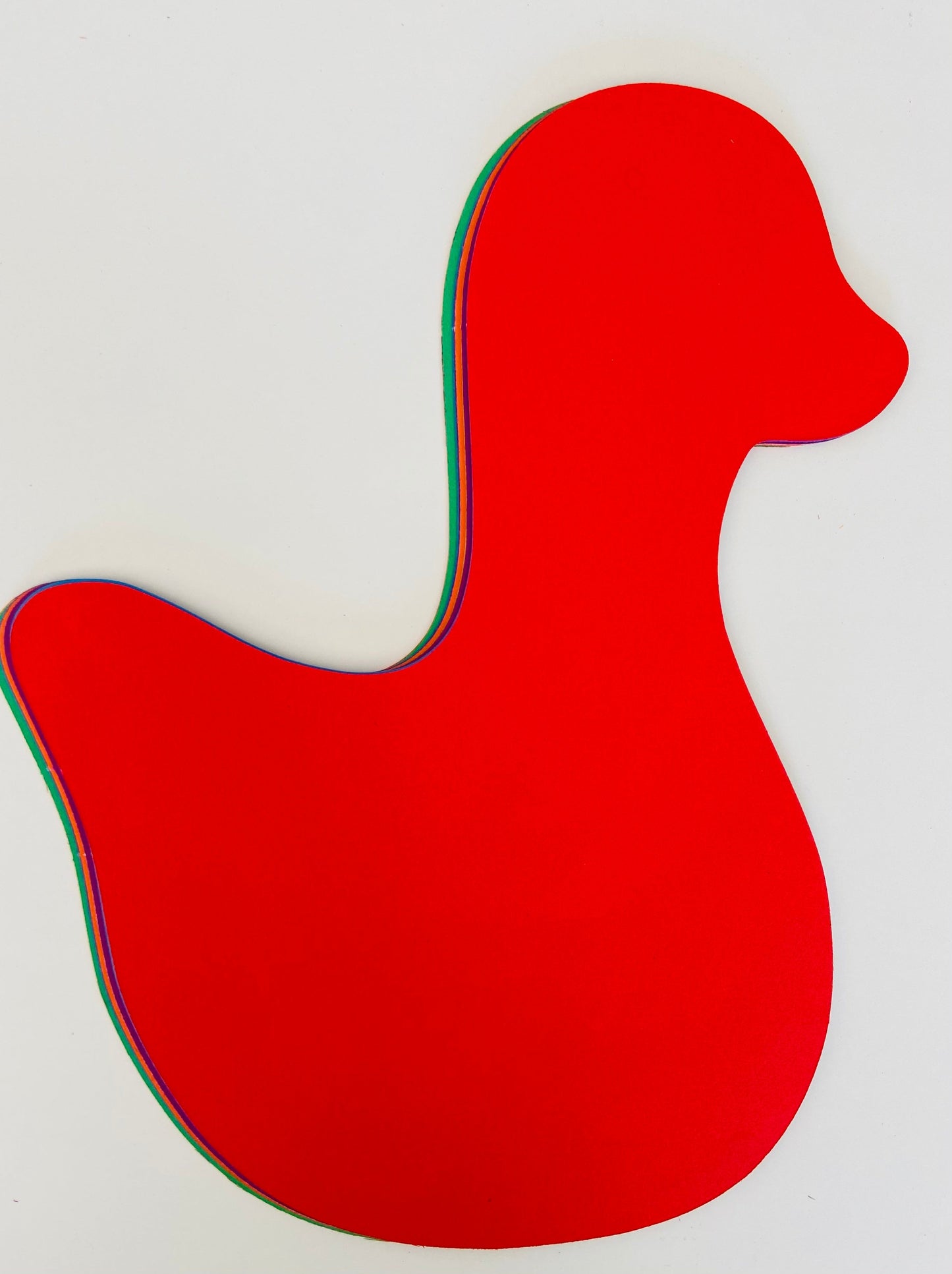 SHAPES ETC. Duck Assorted Color Super Cut-Outs- 8” x 10”