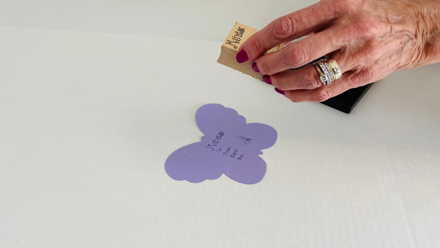 SHAPES ETC. Teacher's Stamp - Memo