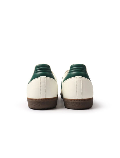 Adidas Women's Samba OG - White/Green Sand Denim Exchange