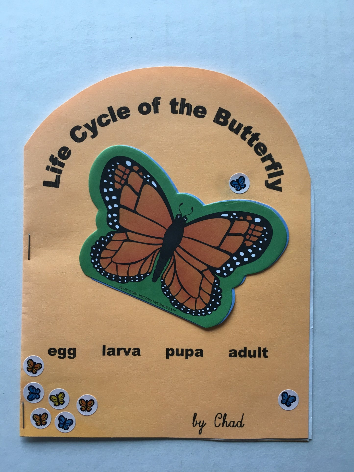 SHAPES ETC. Large Notepad Set - Insects