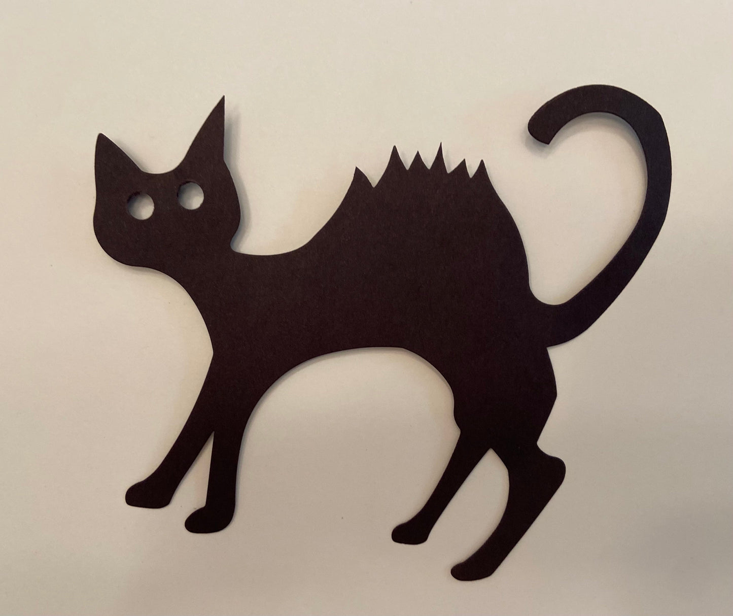 SHAPES ETC. Large Single Color Cut-Out - Cat