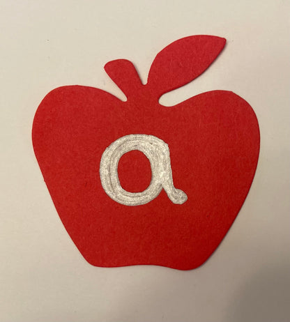 SHAPES ETC. Apple Tri-Color Creative Cut-Outs- 3”