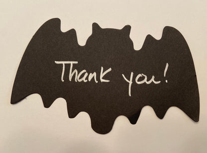SHAPES ETC. Large Single Color Cut-Out - Bat