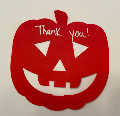 SHAPES ETC.  Jack-o-lantern Assorted Color Creative Cut-Outs, 5.5"