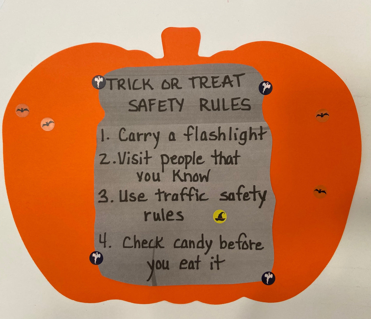 SHAPES ETC. Incentive Stickers - Halloween