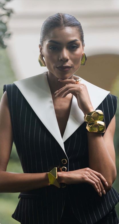 Benedetta Sculptural Statement Bracelet