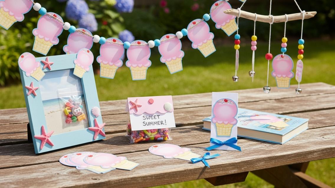 SHAPES ETC. Mini Notepad - Ice Cream Cone