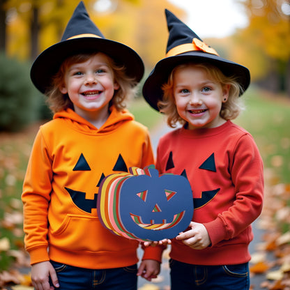SHAPES ETC. Jack-o-lantern Assorted Colors Creative Cut-Outs- 3”