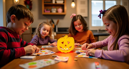 SHAPES ETC. Large Single Color Creative Foam Cut-Outs - Jack O Lantern