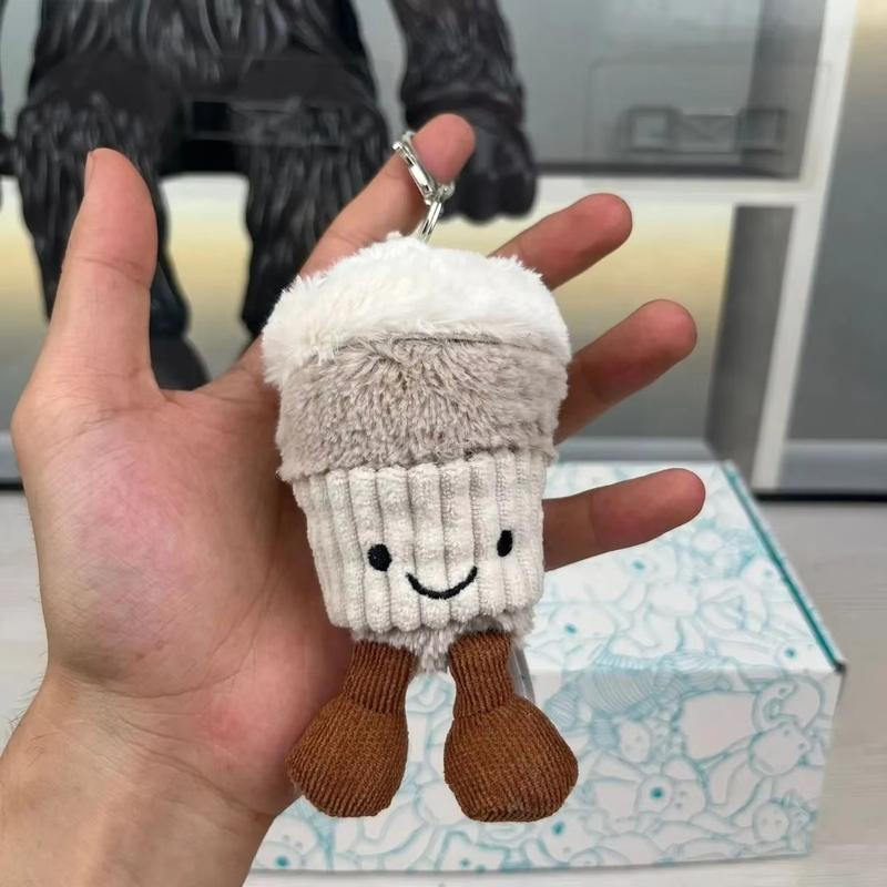 Jellycat Mini Plush Keychain – Soft Cuddly Toy Charm Ideal for Daily Use, Gift Giving & Collecting Cute Accessories