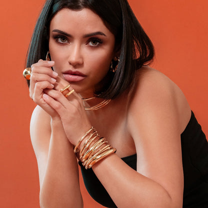 Zaira Textured Bold Bracelet