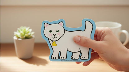 SHAPES ETC. Mini Notepad - Kitten