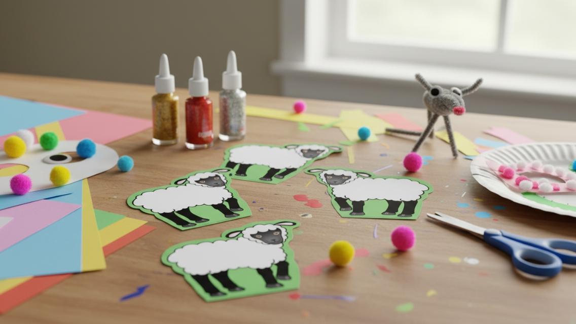 SHAPES ETC. Mini Notepad - Lamb