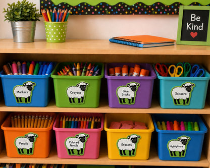 SHAPES ETC. Mini Notepad - Lamb