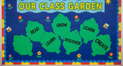 SHAPES ETC. Large Single Color Cut-Out - Green Leaf