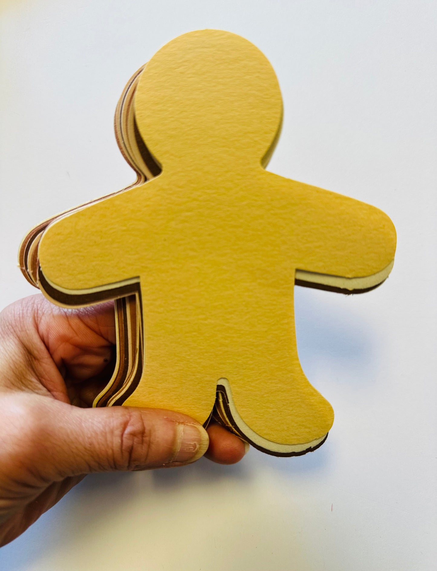 SHAPES ETC.  Kid Shape Set Multicultural Large Cut-Outs- 5.5”