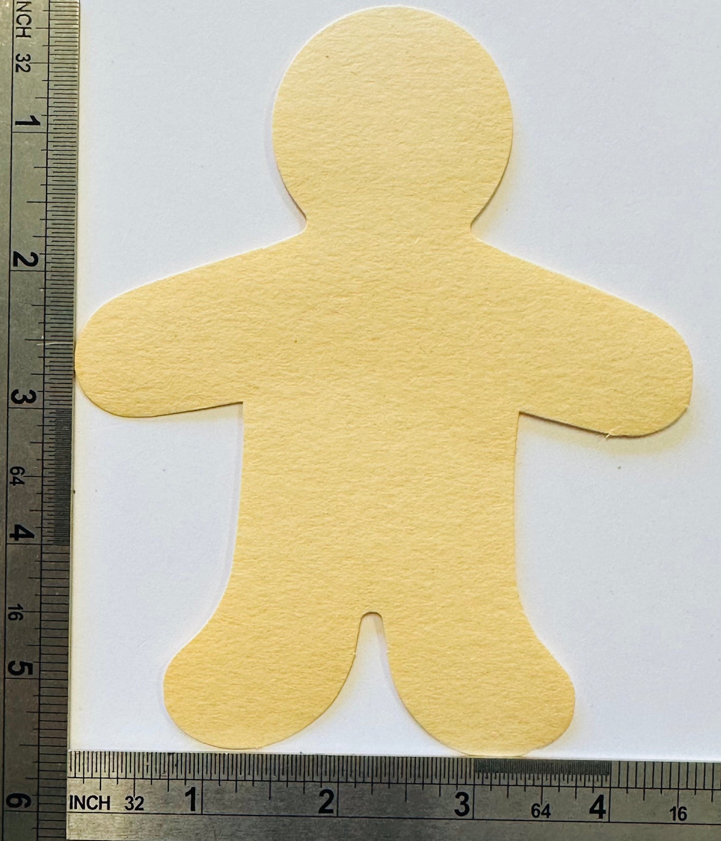 SHAPES ETC. Large Single Color Creative Foam Cut-Outs - Person