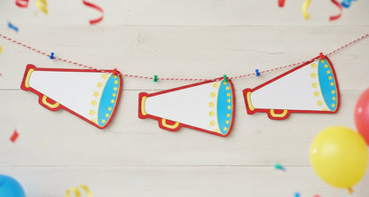 SHAPES ETC.  Large Notepad - Megaphone