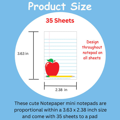 SHAPES ETC. Mini Notepad - Notepaper