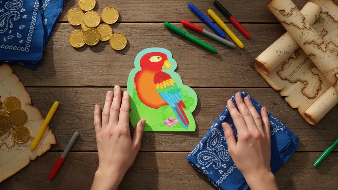 SHAPES ETC. Mini Notepad - Parrot