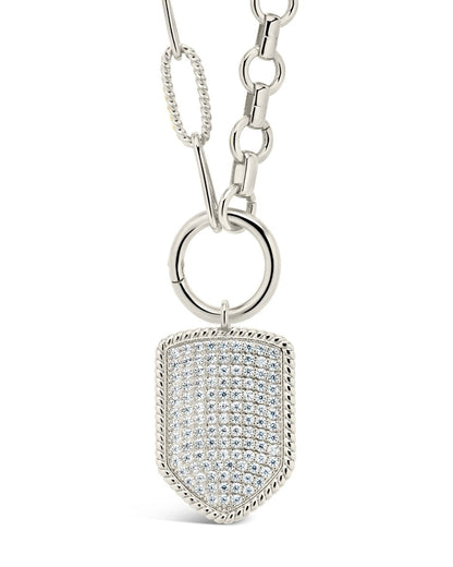 CZ Shield Charm